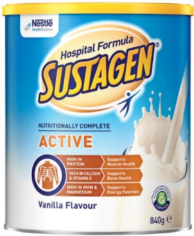 Sustagen+Vanilla+Flavour+840g