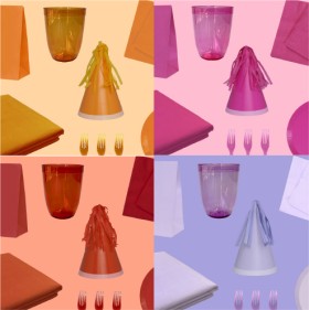 NEW+Solid+Colour+Tableware