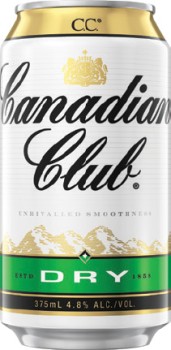 Canadian+Club+4.8%25+Varieties+10+Pack