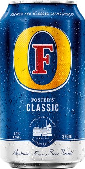 NEW-Fosters-Classic-Lager-Cans-375mL on sale