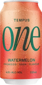 Tempus+One+Watermelon+Prosecco+Spritzer+Cans+330mL