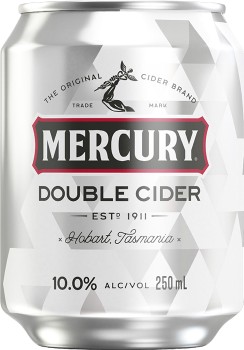 NEW+Mercury+Hard+Cider+10+percent+Cans+250mL