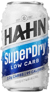 Hahn+Super+Dry+Cans+375mL