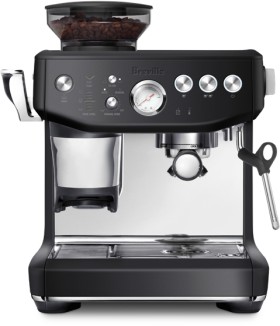 Breville+the+Barista+Express+Impress+in+Black+Truffle