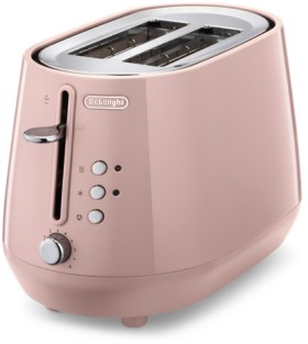 Delonghi-Eclettica-Toaster-in-Playful-Pink on sale