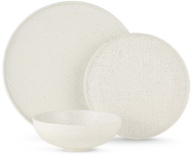 Maxwell-Williams-12pc-Onni-High-Rim-Dinner-Set-Speckle-White on sale