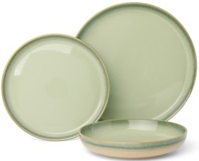 Australian-House-Garden-12pc-Esperance-Celadon-Wiped-Edge-Dinner-Set on sale