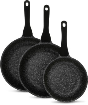 The+Cooks+Collective+Classic+Non-Stick+Triple+Pack+20cm%2C+24cm+and+28cm+Frypan