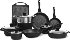 The-Cooks-Collective-10pc-Classic-Non-Stick-Cookware-Set on sale