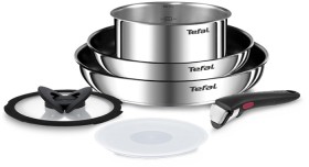 Tefal+6pc+Ingenio+Emotion+Induction+Non-Stick+Stainless+Steel+Cookware+Set