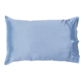 Mulberry-Blue-Silk-Pillowcase-by-MUSE on sale