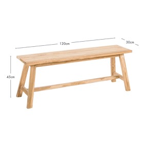 Ward-Recycled-Teak-Bench-by-MUSE on sale