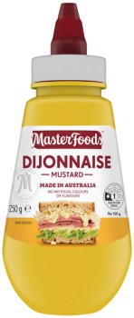 MasterFoods+Squeezy+Mustard+250%E2%80%91275g+Selected+Varieties