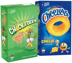 Cheezels+or+Chickadees+Box+110%E2%80%91125g+Selected+Varieties