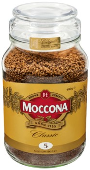 Moccona+Freeze+Dried+Coffee+400g+Selected+Varieties