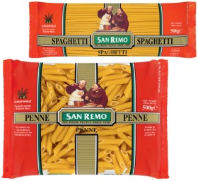 San+Remo+Pasta+375%E2%80%91500g+Selected+Varieties