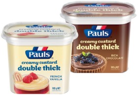 Pauls+Double+Thick+French+Vanilla+or+Rich+Chocolate+Custard+900g