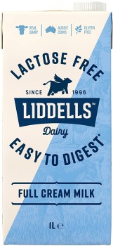 Liddells+Lactose+Free+Milk+1+Litre+Selected+Varieties