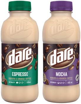 Dare+Iced+Coffee+500mL+or+Oat+Milk+400mL+Selected+Varieties