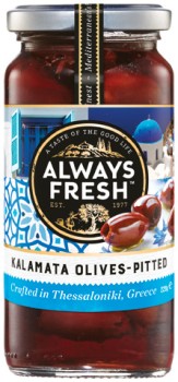 Always+Fresh+Kalamata+Olives+220g+Selected+Varieties