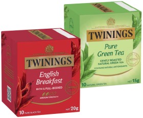 Twinings+Tea+Bags+10+Pack+Selected+Varieties