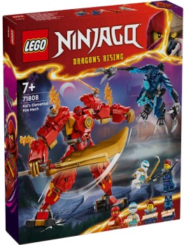 LEGO+NINJAGO+Kai%26%23039%3Bs+Elemental+Fire+Mech+71808