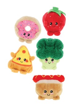 Bobballs+8cm+Food+Plush.+Assorted