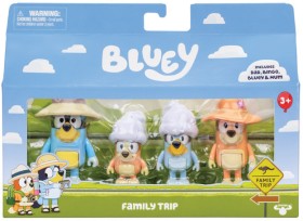 Bluey+Figure+4+Pack.+Assorted