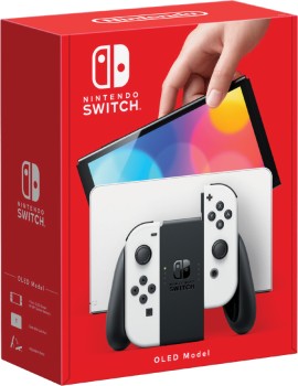 Nintendo+Switch+Console+OLED+Model+-+White