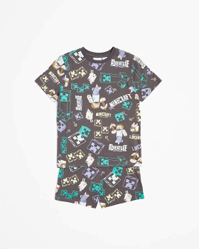 Minecraft-Cotton-Pyjama-Set on sale