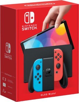 Nintendo+Switch+Console+OLED+Model+-+Neon