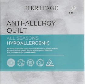 Heritage+Anti+Allergy+Quilt