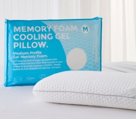 DreamRemedy+Memory+Foam+Cooling+Gel+Pillow