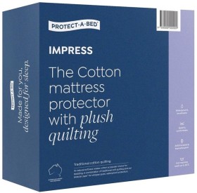 Protect+a+Bed+Impress+Cotton+Quilted+Mattress+Protector