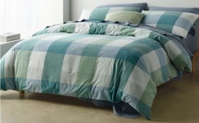 Vue+Riley+Yarn+Dyed+Cotton+Quilt+Cover+Set%5E