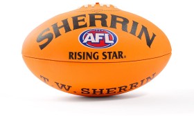 Sherrin+Rising+Star+Leather+Football+Size+5