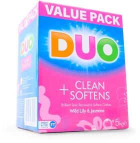 Duo+Laundry+Powder+Value+Pack+5kg