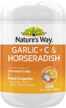 Nature%26rsquo%3Bs+Way+Garlic+%2B+C+%26amp%3B+Horseradish+200+Tablets%2A