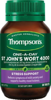 Thompson%26rsquo%3Bs+One-A-Day+St+John%26rsquo%3Bs+Wort+4000+60+Tablets%2A