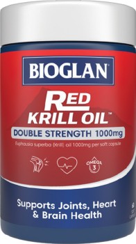 Bioglan+Red+Krill+Oil+Double+Strength+1000mg+60+Capsules%2A