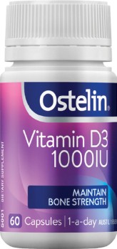 Ostelin+Vitamin+D3+1000IU+60+Capsules%2A