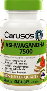 Caruso%26rsquo%3Bs+Ashwagandha+7500+50+Tablets%2A