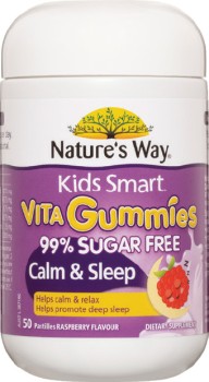 Nature%26rsquo%3Bs+Way+Kids+Smart+Vita+Gummies+Sugar+Free+Calm%2BSleep+50+Pack%2A