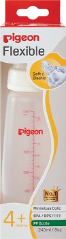 Pigeon+Peristaltic+Plus+Slim+Neck+Bottle+240mL%2A