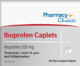 Pharmacy+Choice+Ibuprofen+Caplets+24+Tablets%5E