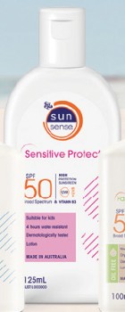 Ego+Sunsense+Sensitive+Protect+SPF50%2B125mL%26Omega%3B