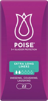 Poise+Liners+Extra+Long+22+Pack