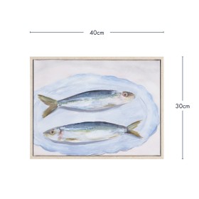 Sardines+Framed+Canvas+Wall+Art+by+Habitat