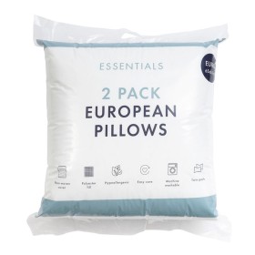 2+Pack+European+Pillows+by+Essentials