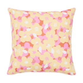 Poppy+Floral+Square+Outdoor+Cushion+by+Pillow+Talk